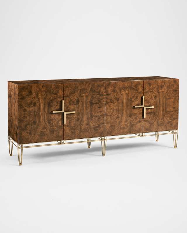 XO Walnut Burl Sideboard